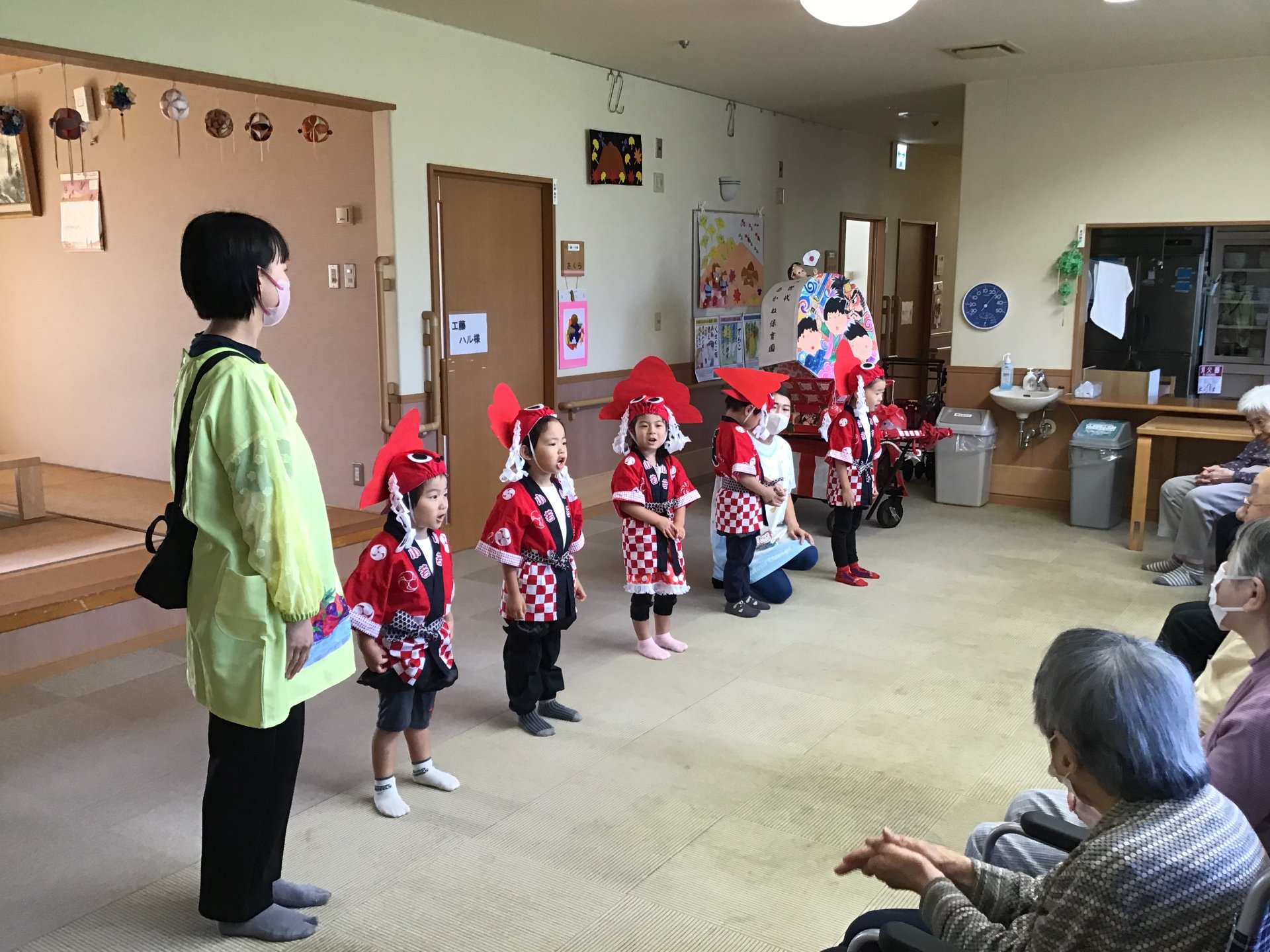 GHおのえ　次世代あかね保育園慰問✨